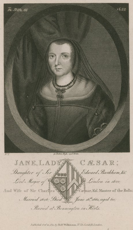 Jane, Lady Caesar, Sir Edward Barkham lánya alkotó: English School