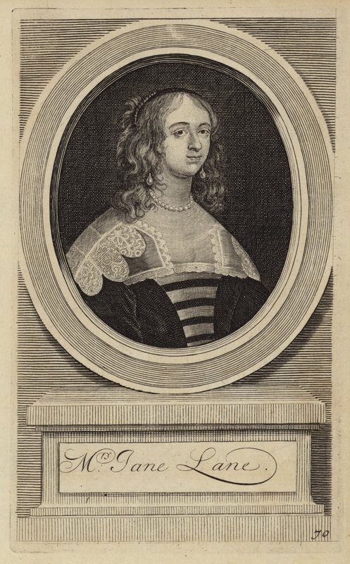 Jane Lane, Lady Fisher alkotó: English School