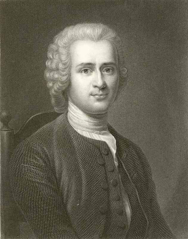 Jean-Jacques Rousseau alkotó: English School