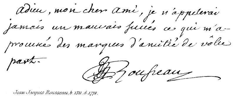 Jean Jacques Rousseau, 1711-ben, 1778-ban született alkotó: English School