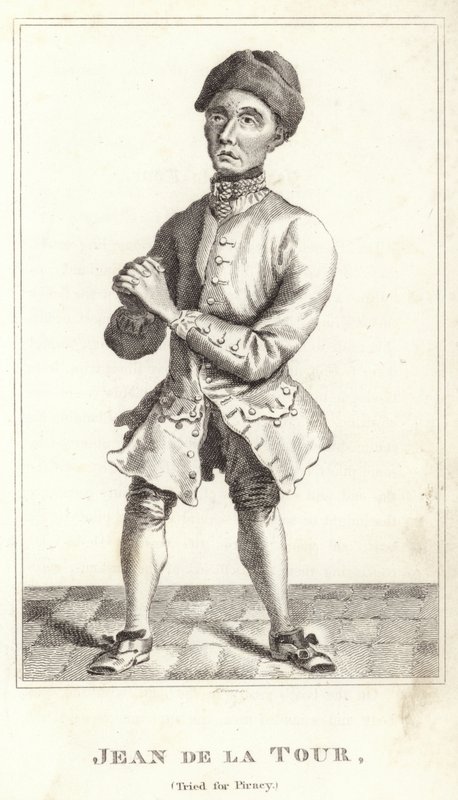 Jean de la Tour, Kalózkodásért próbálták ki alkotó: English School