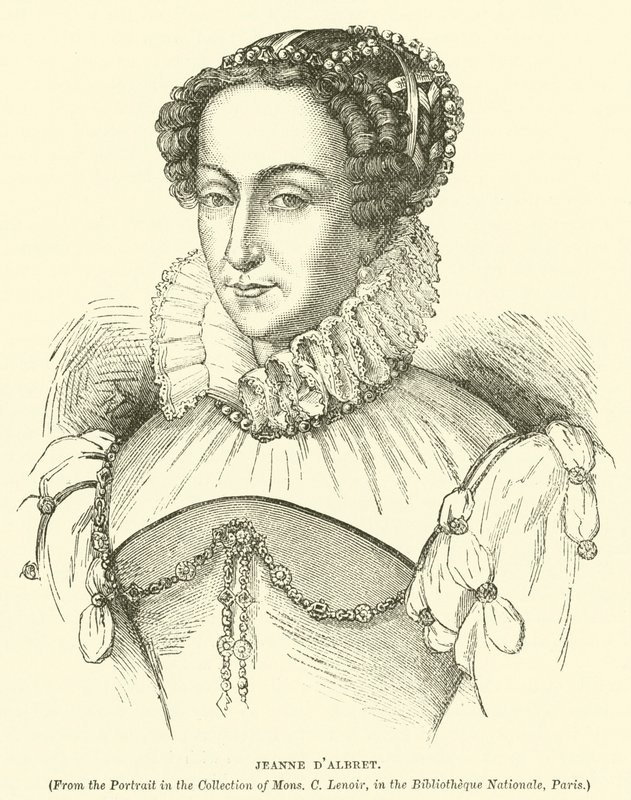 Joan of Albret (metszet) alkotó: English School