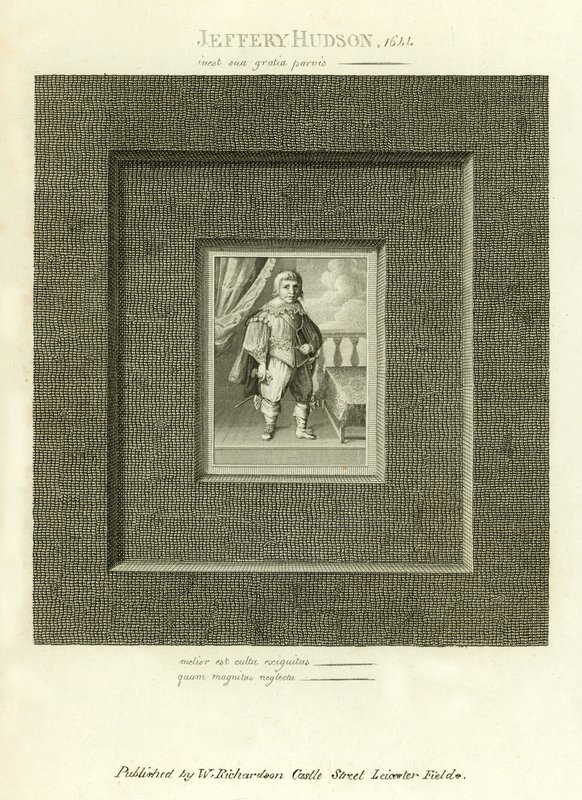 Jeffery Hudson, törpe alkotó: English School