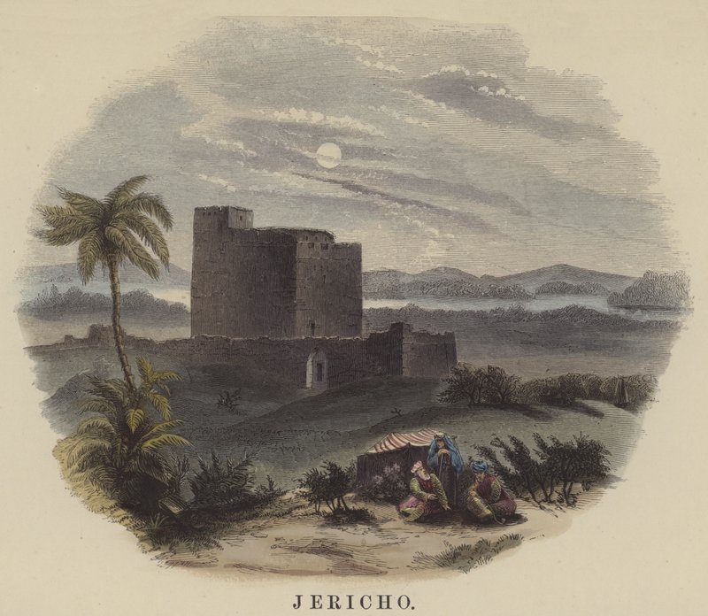 Jericho (színes metszet) alkotó: English School