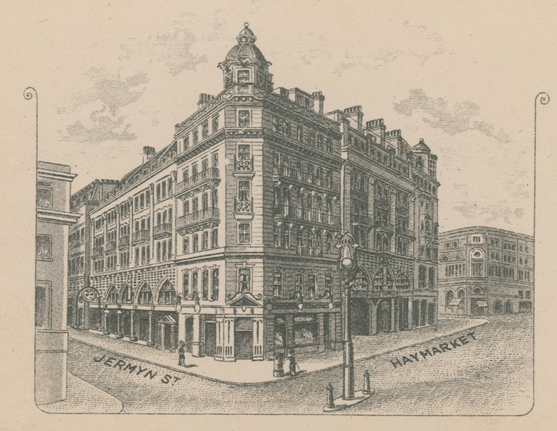 Jermyn Court Hotel, Jermyn Street, London alkotó: English School