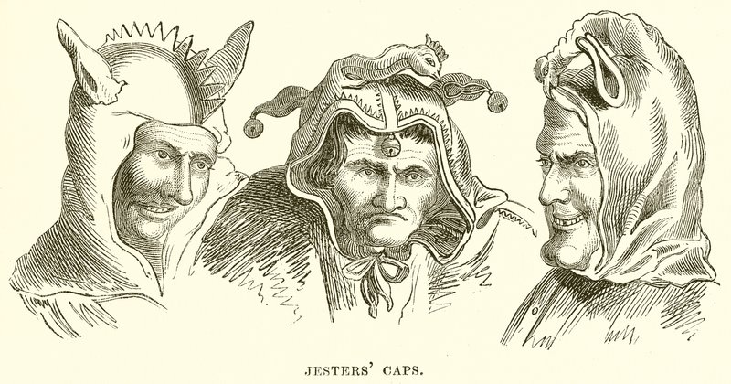 Jesters sapkák alkotó: English School