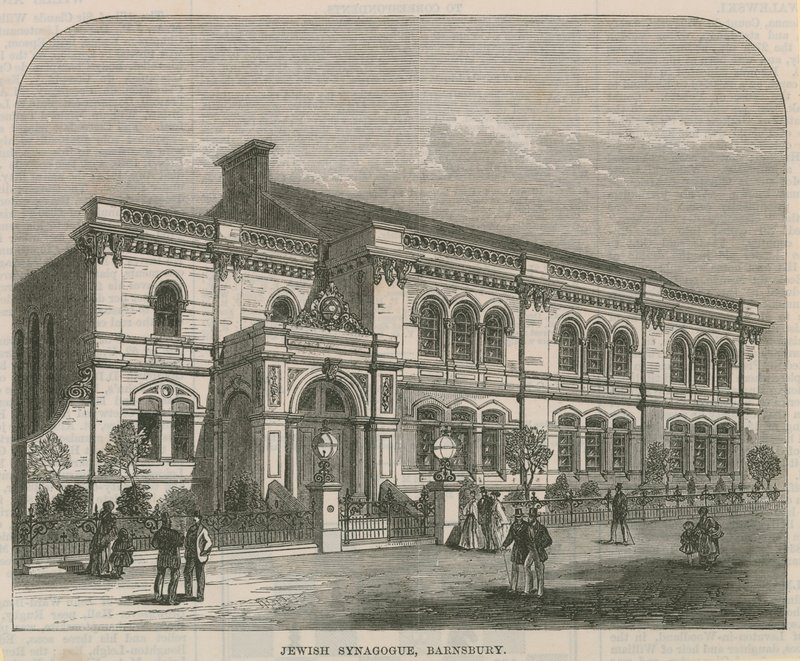Zsidó zsinagóga, Barnsbury alkotó: English School