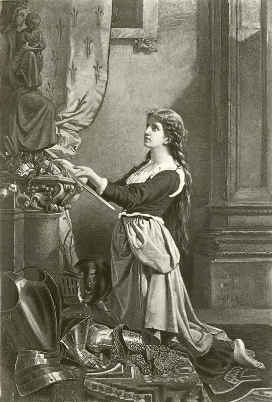 Jeanne of Arc (mélynyomás) alkotó: English School