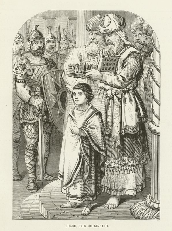 Joás, a gyermekkirály alkotó: English School