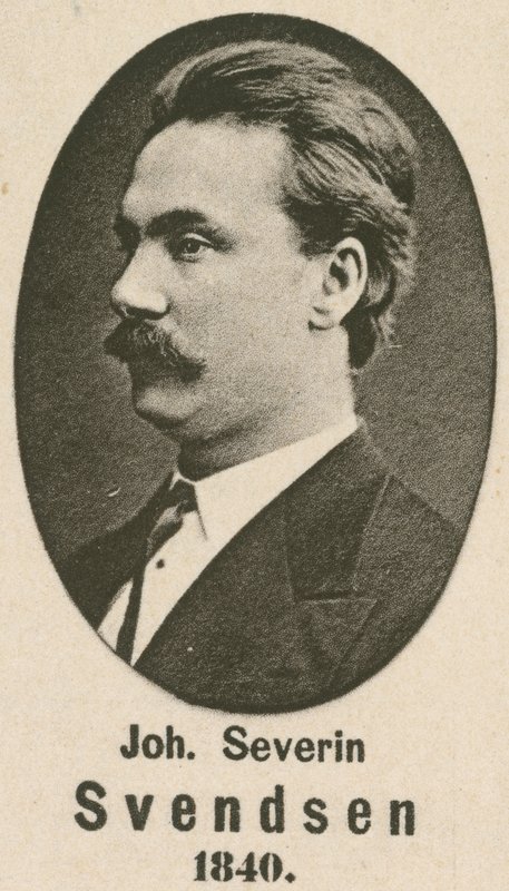 Johan Severin Svendsen (metszet) alkotó: English School