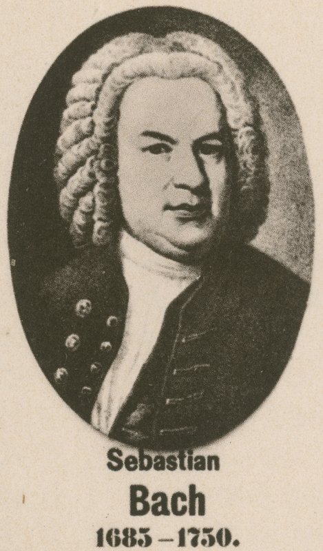 Johann Sebastian Bach (mélynyomás) alkotó: English School