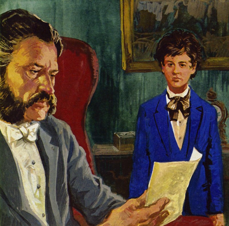 A fiatalabb Johann Strauss akkor született, amikor apja az elismerésért küzdött alkotó: English School