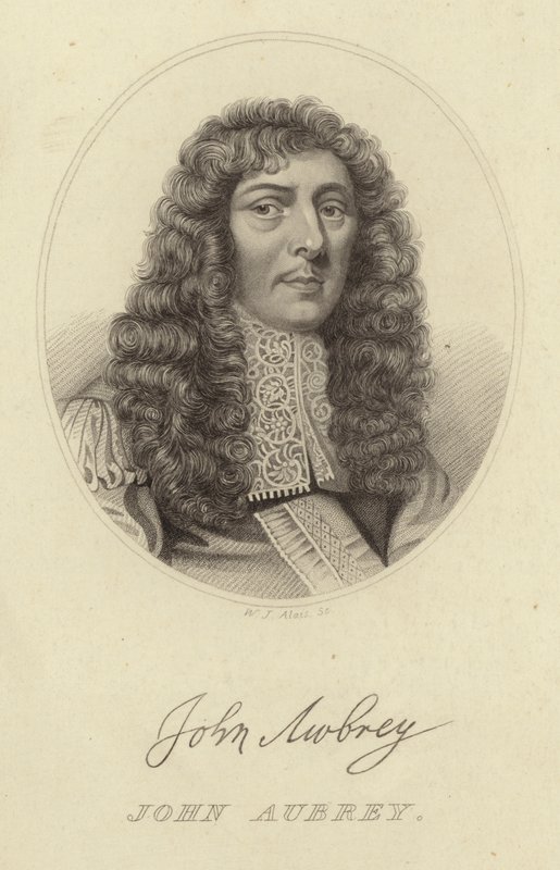 John Aubrey alkotó: English School