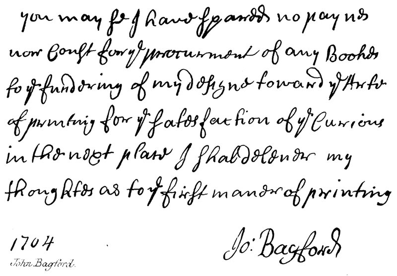 John Bagford alkotó: English School