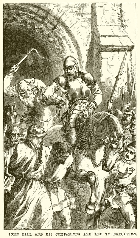 John Ball és társai kivégzésre kerülnek alkotó: English School