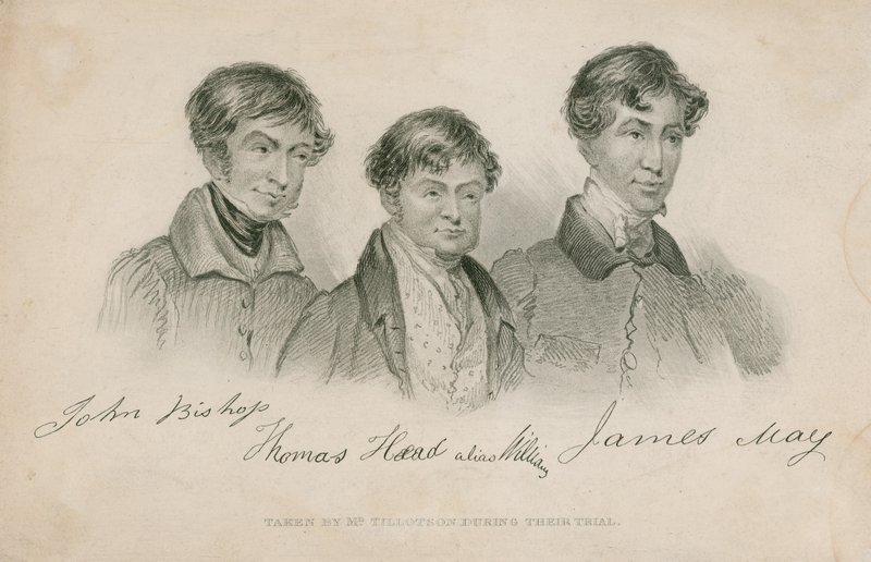John Bishop, Thomas Head (alias Williams), James May alkotó: English School