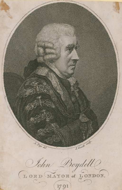 John Boydell, London főpolgármestere 1785 alkotó: English School