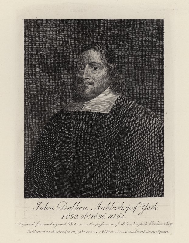John Dolben (metszet) alkotó: English School