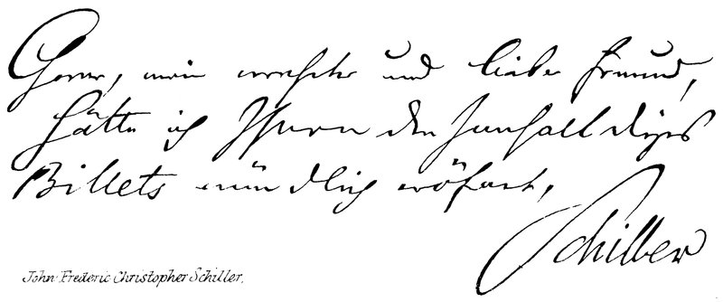 John Frederic Christopher Schiller alkotó: English School
