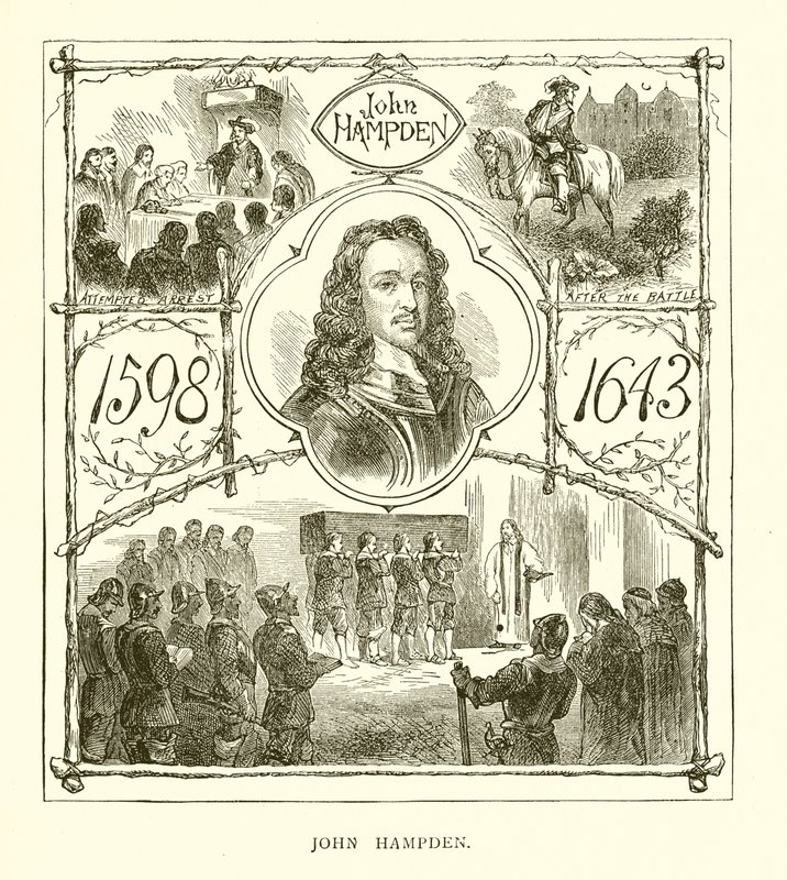 John Hampden alkotó: English School