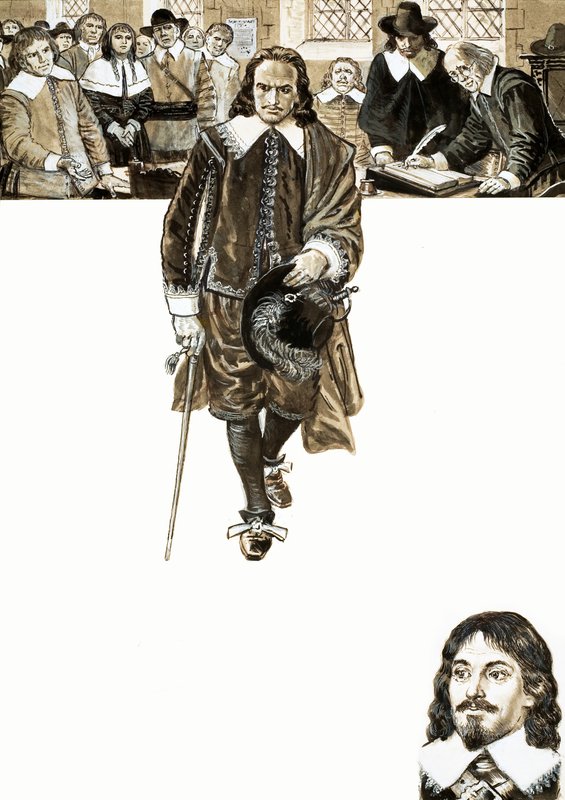 John Hampden megtagadta az adó megfizetését alkotó: English School
