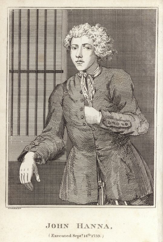 John Hanna, kivégezve 1739. szeptember 14-én alkotó: English School