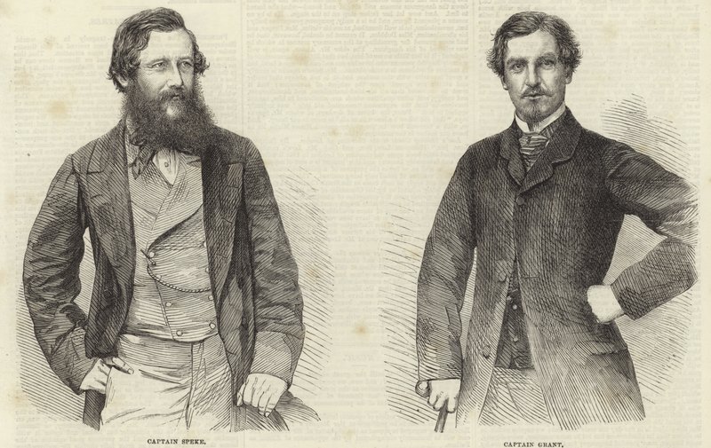 John Hanning Speke és James Augustus Grant alkotó: English School
