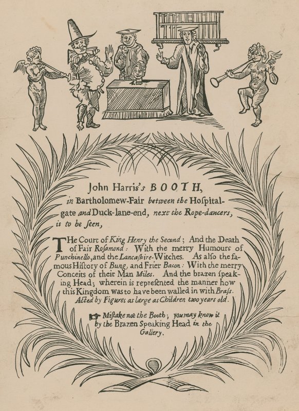 John Harriss Booth a Bartholomew Fairben alkotó: English School