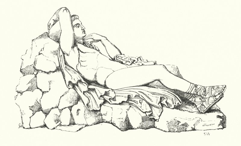 John Keats: Keats: Illusztráció Endymionhoz (metszet) alkotó: English School