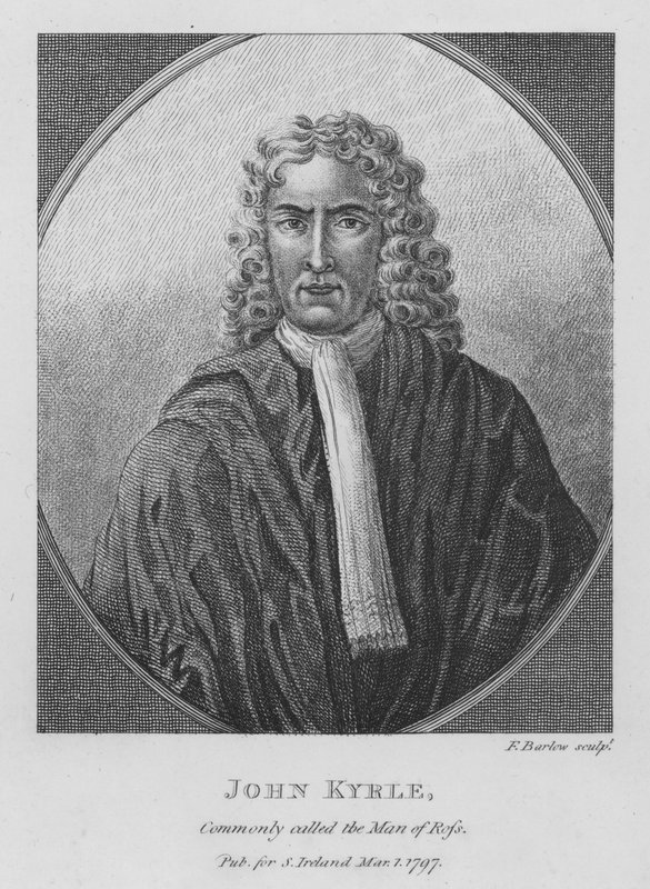 John Kyrle, Ross embereként ismert angol filantróp alkotó: English School