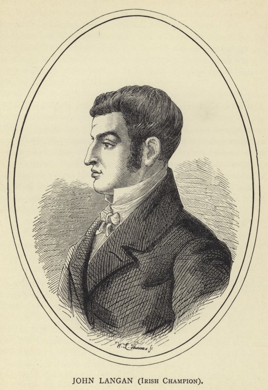 John Langan, ír bajnok alkotó: English School