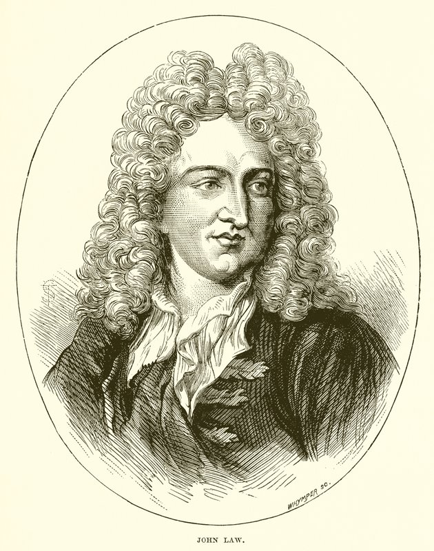 John Law alkotó: English School