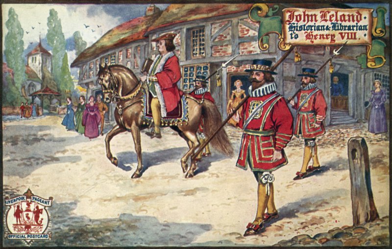 John Leland (színes litó) alkotó: English School