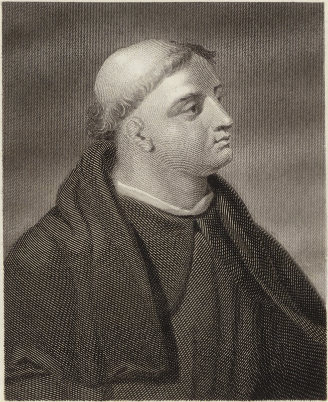John Lydgate Buryből alkotó: English School