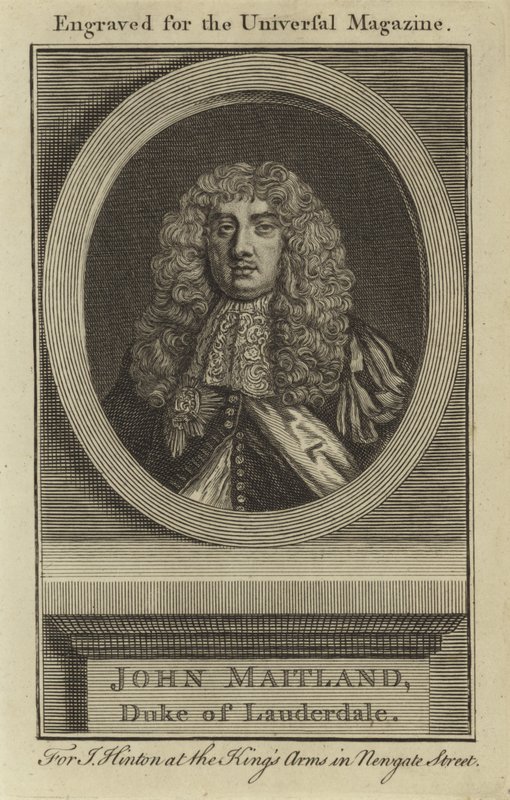 John Maitland, Lauderdale hercege alkotó: English School