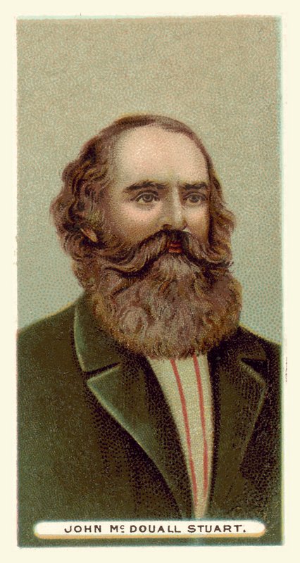 John McDouall Stuart (chromolitho) alkotó: English School