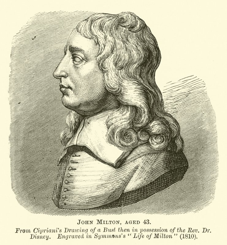 John Milton, 43 éves alkotó: English School