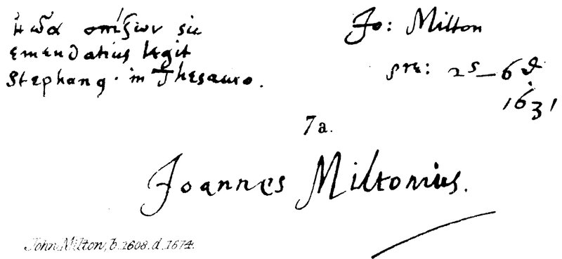 John Milton, szül. 1608, sz. 1674 alkotó: English School