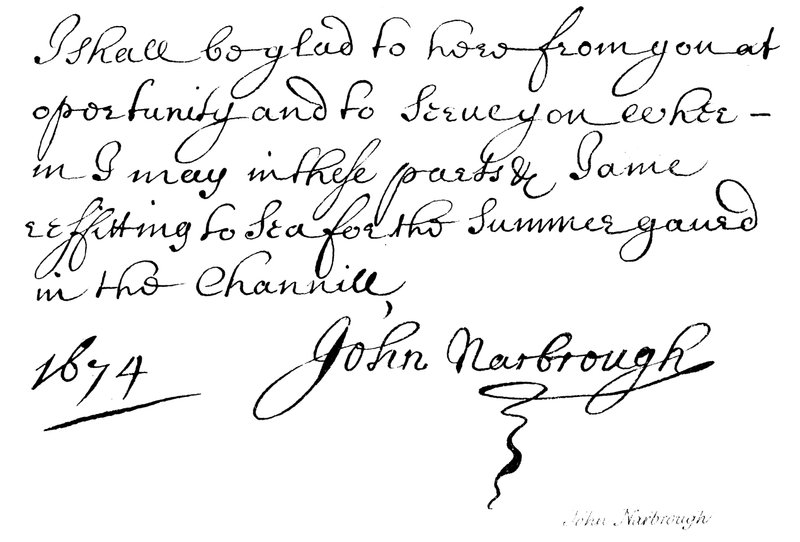 John Narbrough alkotó: English School
