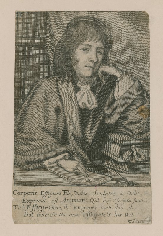 John Norton; előlapja a Scholars Vade Mecumnak, 1674 alkotó: English School