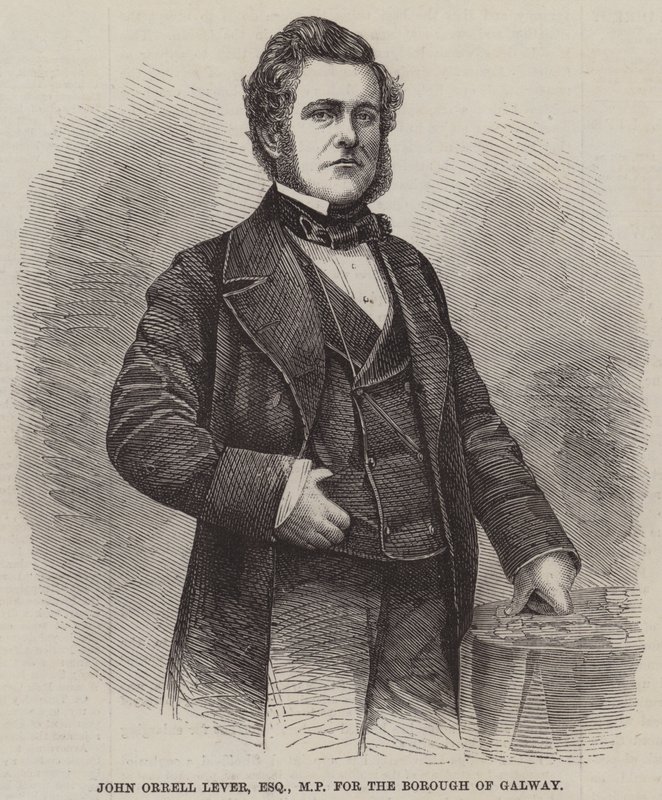 John Orrell Lever, Esquire, Galway kerületi képviselő (metszet) alkotó: English School