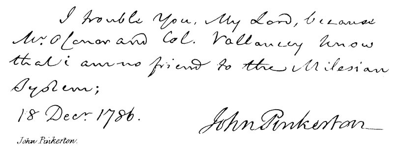John Pinkerton alkotó: English School