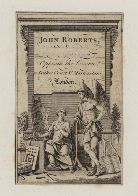 John Roberts, kereskedelmi kártya alkotó: English School