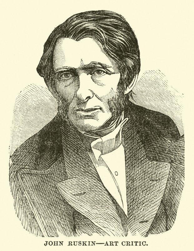 John Ruskin, művészetkritikus alkotó: English School