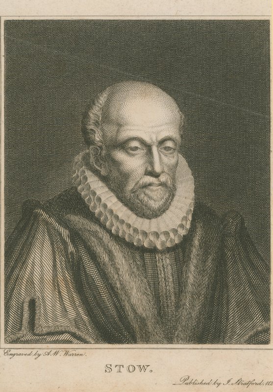 John Stow történész és antikvárius alkotó: English School