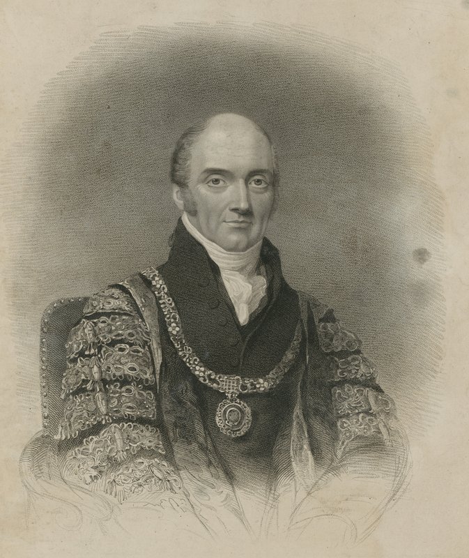 John Thomas Thorp, London főpolgármestere 1815-ben alkotó: English School