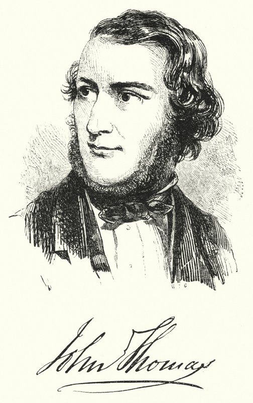 John Thomas, az ismert szobrász és modellező (metszet) alkotó: English School