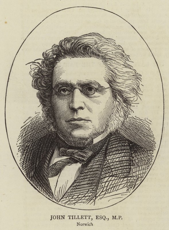 John Tillett, Esquire, képviselő (metszet) alkotó: English School