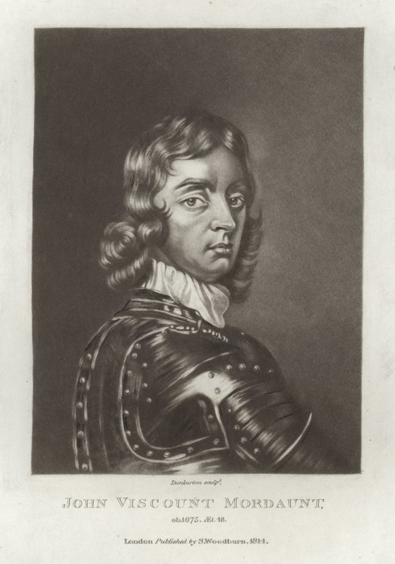 Mordaunt János vikomt alkotó: English School