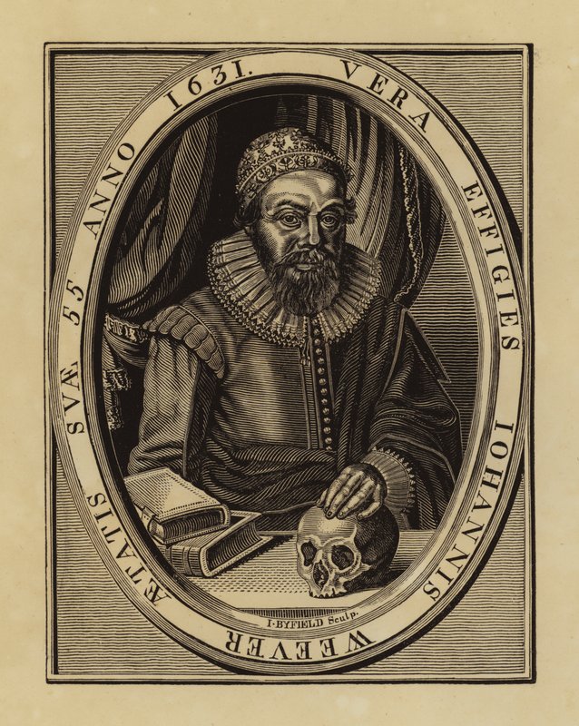 John Weever angol költő és antikvárius (metszet) alkotó: English School